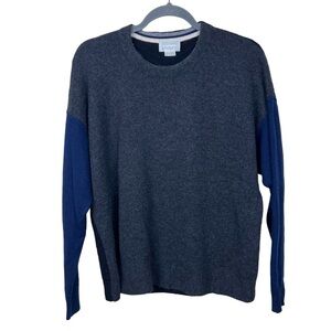 M Patmos Cashmere Colorblock Crew Neck Sweater XS